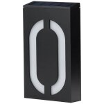 �nergie solaire ext�rieure led plaque de porte de lumi�re solaire de num�ro de maison de led lumi�re ...