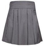 Enfants filles jupe uniforme scolaire unie plisse lastique t jupes patineuse