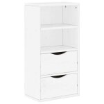 Enfilade / bahut / vitrine - rustique - armoire latérale tiroirs odda blanc 40 x 24 x 79 cm bois massif ... Enfilade / bahut / vitrine - rustique - armoire latérale tiroirs odda blanc 40 x 24 x 79 cm bois massif ...