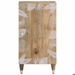 Enfilade / bahut / vitrine - rustique - buffet 40 x 335 x 75 cm bois de manguier massif @491454