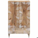 Enfilade / bahut / vitrine - rustique - buffet 60 x 335 x 100 cm bois de manguier massif @352856 Enfilade / bahut / vitrine - rustique - buffet 60 x 335 x 100 cm bois de manguier massif @352856