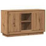 Enfilade / bahut / vitrine - rustique - buffet ch�ne artisanal 102 x 35 x 60 cm bois ding�nierie @761867 ...