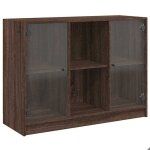 Enfilade / bahut / vitrine - rustique - buffet chne marron 102 x 37 x 755 cm bois dingnierie @967628 ...