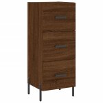 Enfilade / bahut / vitrine - rustique - buffet ch�ne marron 345 x 34 x 90 cm bois ding�nierie @716081 ...