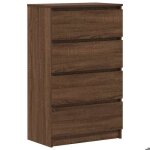 Enfilade / bahut / vitrine - rustique - buffet chne marron 60 x 35 x 985 cm bois dingnierie @837965 ...