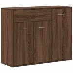Enfilade / bahut / vitrine - rustique - buffet chne marron 88 x 30 x 70 cm bois dingnierie @692284