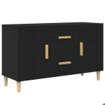 Enfilade / bahut / vitrine - rustique - buffet ch�ne noir 100 x 36 x 60 cm bois ding�nierie @795762