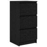 Enfilade / bahut / vitrine - rustique - buffet chne noir 375 x 35 x 76 cm bois dingnierie @178083