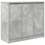 Enfilade / bahut / vitrine - rustique - buffet gris b�ton 85 x 34 x 76 cm bois ding�nierie @887978