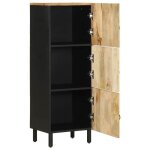 Enfilade / bahut / vitrine - rustique - buffet haut 40 x 335 x 110 cm bois de manguier brut massif @966208 ...