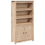 Enfilade / bahut / vitrine - rustique - buffet haut 80 x 35 x 154 cm bois massif de pin @463660 Enfilade / bahut / vitrine - rustique - buffet haut 80 x 35 x 154 cm bois massif de pin @463660