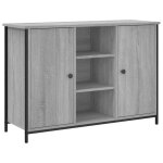 Enfilade / bahut / vitrine - rustique - buffet sonoma gris 100 x 35 x 70 cm bois ding�nierie @412609