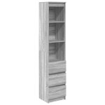 Enfilade / bahut / vitrine - rustique - buffet sonoma gris 375 x 35 x 180 cm bois dingnierie @683768 ...