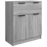 Enfilade / bahut / vitrine - rustique - buffet sonoma gris 60 x 30 x 70 cm bois dingnierie @685451