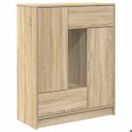 Enfilade / bahut / vitrine - rustique - buffet avec tiroirs et portes chne sonoma 73 x 31 x 90 cm @254586 ...