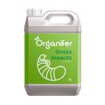 Engrais - organifer - engrais pour pelouse - concentr� insectes pour gazon - 5 l pour 1250 m2