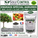 Engrais sp�cial agrumes 500 g - solucontrol - formulation organo - minerale - citronnier oranger mandarinier ...
