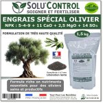 Engrais sp�cial olivier 15 kg - solucontrol - formulation haute qualit� organo - minerale - utilisable ...