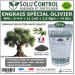 Engrais spécial olivier 250 g - solucontrol - formulation haute qualité organo - minerale - utilisable ... Engrais spécial olivier 250 g - solucontrol - formulation haute qualité organo - minerale - utilisable ...