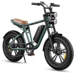 Engwe m20 - v�lo �lectrique 20 - autonomie 120km - batterie 48v13ah - tout suspendu - shimano 7 vitesses ...