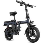Engwe t14 - velo electrique pliable 250w 48v10ah top 20mph 14 pouces autonomie 28km mini - e - bike de ...