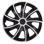 Enjoliveur de roue nrm 15 noir argent quad bicolor 1 piece