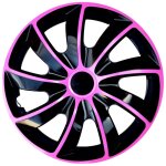 Enjoliveur universel 13 nrm quad bicolor noir / rose 1 pi�ce
