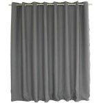 Enjoy home - rideau occultant grande largeur reglisse - 300 x 240 cm - gris
