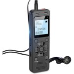 Enregistreur vocal num�rique 128 go avec lecture ? 9296 heures denregistrement activ� par la voix ? dictaphone ...