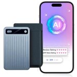 Enregistreur vocal num�rique ai 64 go ? contr�le d?application transcription et traduction en 104 langues ...