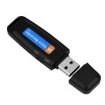 Enregistreur vocal num�rique usb 2. 0 en forme de disque u mini enregistreur audio � cl� usb