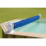 Enrouleur de bche luxe ubbink pour tous types de piscine jusqu 65m de large