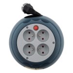 Enrouleur ho5vv - f 4 prises 3g1, 5 4m + coupe - circuit - zenitech Enrouleur ho5vv - f 4 prises 3g1, 5 4m + coupe - circuit - zenitech