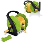 Enrouleur de jardin - fieldmann - fzh 1021 - 20 m de tuyau - pvc maill - fixation murale