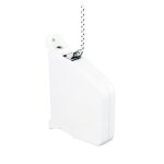 Enrouleur pivotant - selve - 084403 - cordon 45mm - longueur 5m - blanc