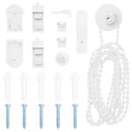 Enrouleur vidaxl raccords de store enrouleur 20 pcs 25 mm