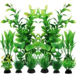 Ensemble de 10 pi�ces pour lam�nagement paysager daquarium kit complet de d�coration de plantes aquatiques ...