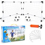 Ensemble de 2 buts de football avec ballons pour enfants jouets de sport pour int�rieur et ext�rieur ...