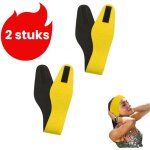 Ensemble de 2 pi�ces - cache - oreilles pour enfants et adultes - bandeau de natation - bandeau de natation ...