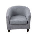 Ensemble 2 pices extensible fauteuil club housse imprim baignoire housses de chaise fauteuil couvre ...