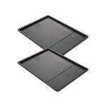 Ensemble de 2 plaques à pâtisserie extensible - zenker - black metallic - 37 à 52 x 33 cm Ensemble de 2 plaques à pâtisserie extensible - zenker - black metallic - 37 à 52 x 33 cm