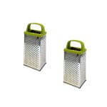 Ensemble de 2 r�pes � fromages et � l�gumes 4 faces - fackelmann - gamme z�ro