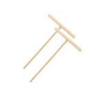 Ensemble de 2 r�teaux � cr�pes 20 cm fackelmann wood edition