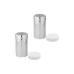 Ensemble de 2 saupoudreuses de cuisine avec couvercle 13 cm fackelmann divers