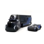 Set 2 voitures cars - jackson storm et camion transporteur - modle 1:55 - mtal et plastique - jouet ...