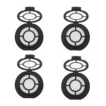 Ensemble de 4 capsules  caf remployables compatibles senseo fackelmann petit djeuner