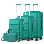 Ensemble de 4 valises de voyage rigide lgere valise (51. 5 / 65 / 75cm)  4 roulettes avec serrure tsa ...