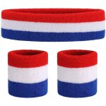 Ensemble de bandeau de sport bandeau de sport ensemble de bracelets bandeaux de transpiration bracelet ...