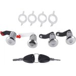 Ensemble barillet 4 serrures de porte pour renault master ii mascott opel movano et nissan interstar ...