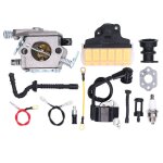 Ensemble de carburateur bobine dallumage de trononneuse filtre carburateur pour walbro wt286 1123 160 ...